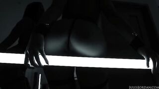 Adriana Chechik gets her asshole gapped in the anal chamber of intense action