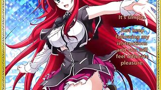 Rias Gremory welcomes her new servant - hentai JOI