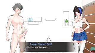 The game is a visual novel with interactive elements, where you make choices that affect the story. In this case, the story involves being trapped with goddesses, which fits perfectly with the theme of "Confinned Goddesses 3." As part of the gameplay, you