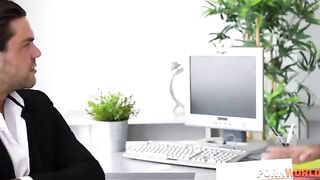 Latina secretary Susy Gala seduces her boss to get fucked hard in the office