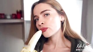 A hungry neighbor with captivating eye contact delivered an intense experience