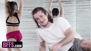 Yoga perv fucks his yoga instructor and classmates during a steamy session