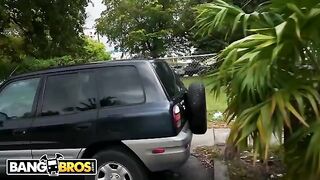 The sexy bitch Anna Chambers got fucked on the Bang Bus