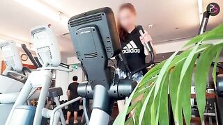 Workout finished with a nice sex session for the beautiful sport girl