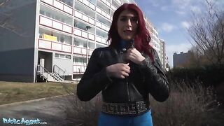 Public Agent screwed redhead British tourist for cash in hotel