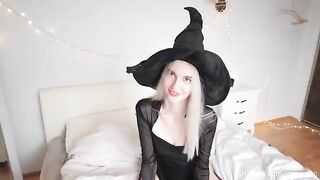 A man fucked a naughty witch on Halloween