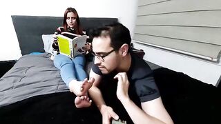 My guys have a secret foot fetish, they love feet in a special way