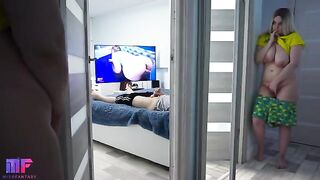 Spying for daddy part 2 with stepdaughter