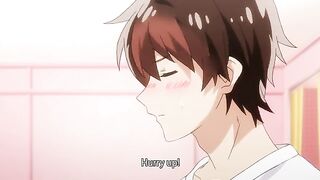 The red-haired tsundere gets her pussy wet and gets fucked in missionary position