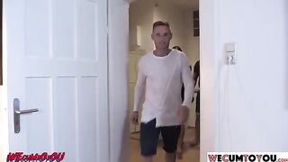 Amateur swingers fuck with strangers in a hot party