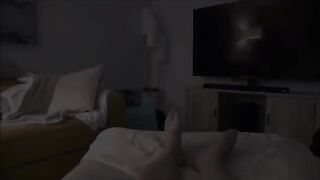 I'm lucky to fuck my new step mom, a thick blonde MILF