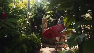 A couple enjoys sea sex and surf on their adventure, capturing every moment in a steamy vlog