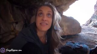 Three hikers got lost in the forest and had to fuck to keep warm
