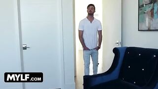 The luckiest guy in the world gets banged by busty bombshell Alix Lynx