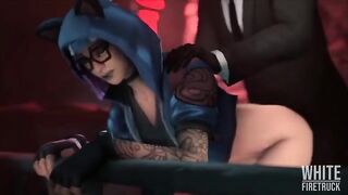 Hentai compilation with the hottest Fortnite Lynx scenes