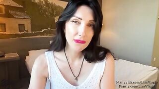 A hot MILF makes a deepthroat blowjob to her step daughter's boyfriend in this steamy scene