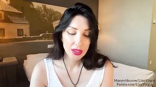 A hot MILF makes a deepthroat blowjob to her step daughter's boyfriend in this steamy scene