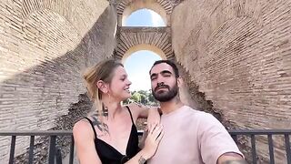 Date night in Rome turns into roaming and moaning session for the neighbors