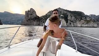 I fucked the boat captain on a Capri tour while the crew watched