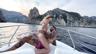 I fucked the boat captain on a Capri tour while the crew watched