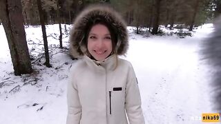 Babe fucked by a guy in the park for money