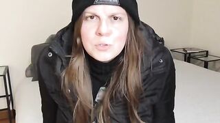 A Wisconsin girl is begging for anal creampie in a steamy POV scene