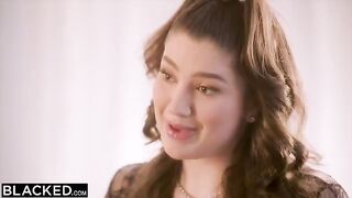 Alyx satisfies her sugar daddy in a steamy interracial encounter