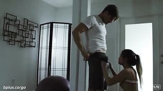 A couple gets down and dirty, inspired by a fitness twist