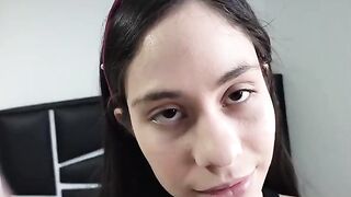The perverted stepdaughter fucks with her stepfather in a hot session