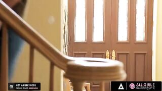 Carter Cruise practices massage with her bestie Riley Reid on camera