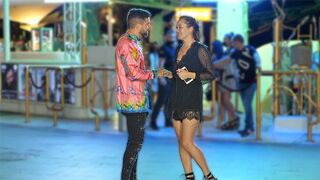 Convincing a super hot Ukrainian model to return home with me that night