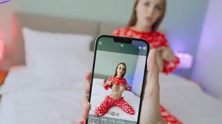 She wanted to take pictures, but things got steamy in a different way