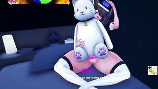 Cartoon game with a unique twist, featuring intense and explicit scenes