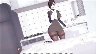 Cartoon game with a unique twist, featuring intense and explicit scenes