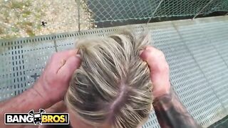 Carla Boom enjoys rough sex and big cocks, especially in public with Emilio Ardana