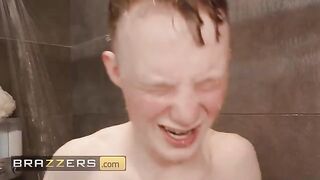 Payton Hall uses an old trick from the book to get the plumber naked