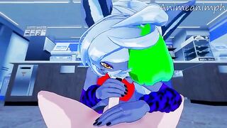 Roxanne Wolf gets fucked by Five Nights at Freddy’s animatronic in 3D hentai