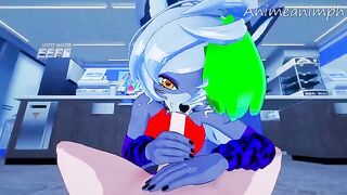 Roxanne Wolf gets fucked by Five Nights at Freddy’s animatronic in 3D hentai