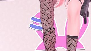 Futa MILF fucks you then cums from spanking herself