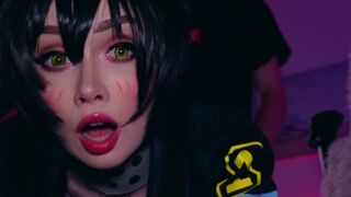 Tamaki Cosplay finally gets fucked like a slut - CUT