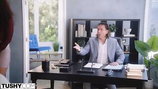 The company owner fucked anal-loving employee Willow