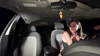 I discussed my boyfriend's issue with me in the car and my friend came to console me and ended up fucking me