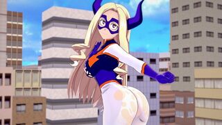 Busty Mt. Lady from My Hero Academia gets fucked in POV