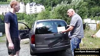 Outdoor sex with a hung guy and his big dick - Egon Kowalski