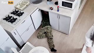Daddy forgot to pay the locksmith, fucked again