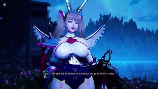 Under The Witch Alpha - Hero Alice's introduction scene