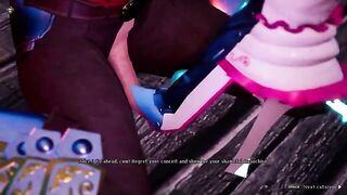 Under The Witch Alpha - Hero Alice's introduction scene
