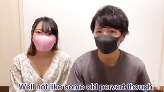 Japanese amateur meditation scene ends with a passionate, intense finish
