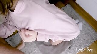 The cute stepsister Layla Ray got her pussy filled with cum