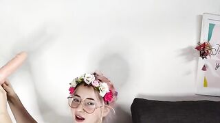 An Argentinean girl shows her submissive side through masturbation - Emma Fiore